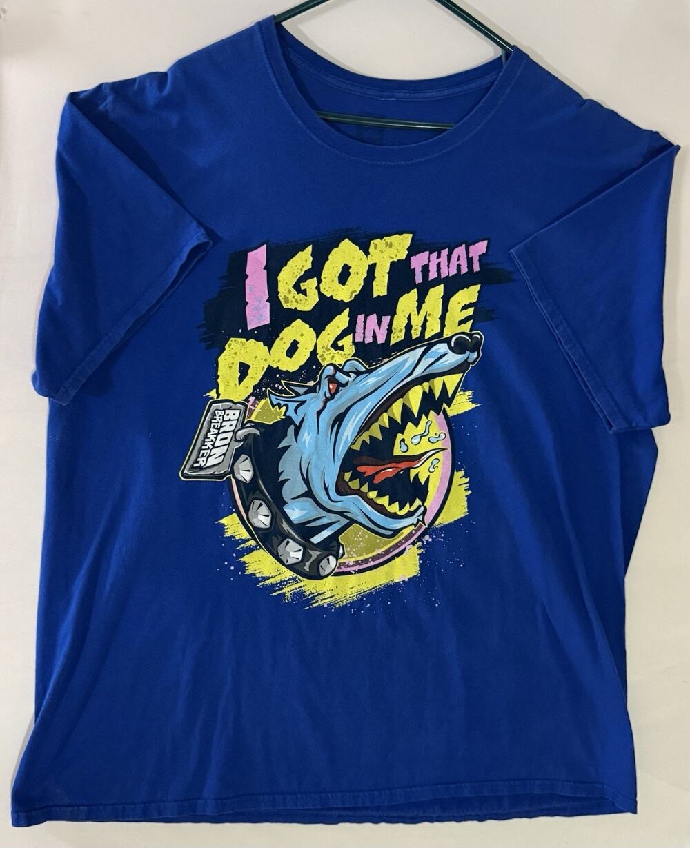 I Got That Dog In Me Graphic Tee Blue 3XL A143